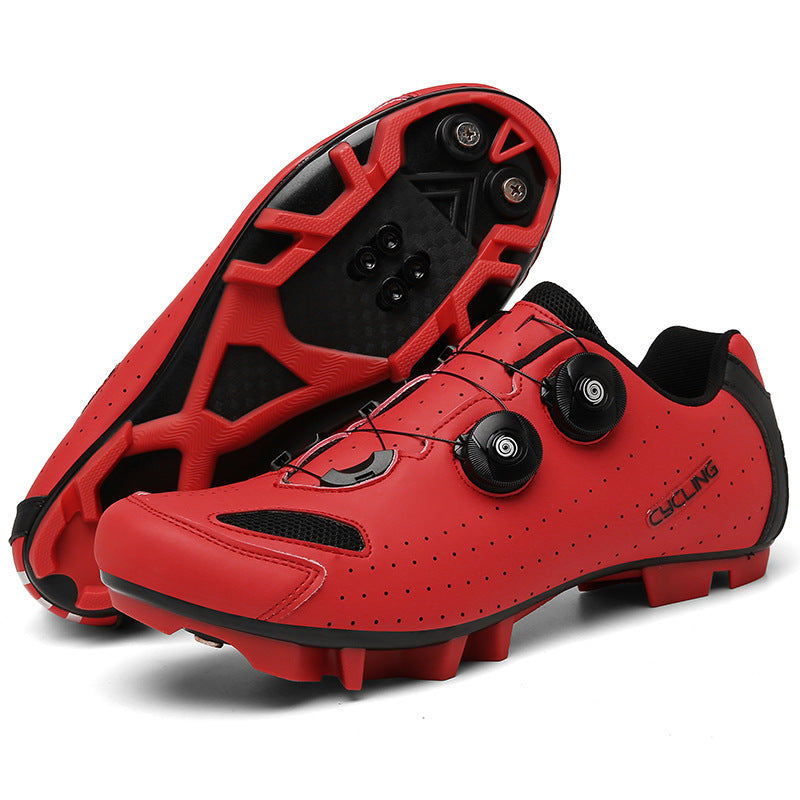 Cross-border New Lockless Cycling Shoes Hard Bottom Road Car Lock Shoes suit Bicycle Shoes Outdoor Mountain Bike Bike Shoes