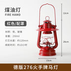 276 fire hand lantern outdoor camping lamp tent lighting lamp retro kerosene lamp atmosphere portable camping lamp