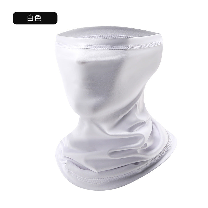 Cycling Sun Protection Ice Silk Scarf Outdoor Fishing Sunshade Mask Magic Headscarf Breathable Quick-Drying Multifunctional Neck Cover Summer