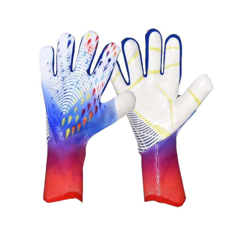 Falcon Football Professional Adult Children Latex Finger Free Comfortable Breathable Wear-Resistant Thickened Goalkeeper Gloves Goalkeeper