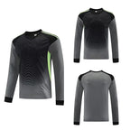 2025 football goalkeeper suit suit men's and women's competition dragon gate suit cross-border foreign trade children's competition breathable long sleeve summer