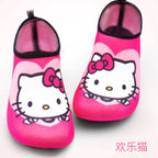Cartoon Children's Beach Shoes Hard Sole Wading Shoes Diving Equipment Snorkeling Shoes and Socks Barefoot Swimming Shoes Diving Socks Quick-drying