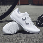 Cross-Border Foreign Trade Summer Breathable Mesh Cycling Shoes Cycling Shoes for Men and Women Road Bike Lock Shoes Bicycle Lock-Free Shoes