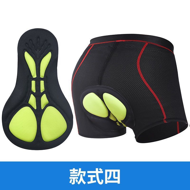 Men's Cycling Underwear Thickened Silicone Mountain Cycling Pants Quick-Drying Road Bike Shorts All-Season Cycling Equipment