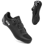 Bicycle shoes this year's new cross-border men's and women's couple's cycling shoes outdoor off-road lock shoes lock-free rubber shoes