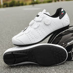 Road Bike Lock Shoes, Bicycle Riding Shoes, Lock-Free Summer Hard-Soled Mountain Bike Breathable and Wear-Resistant Professional Cycling Lock Shoes