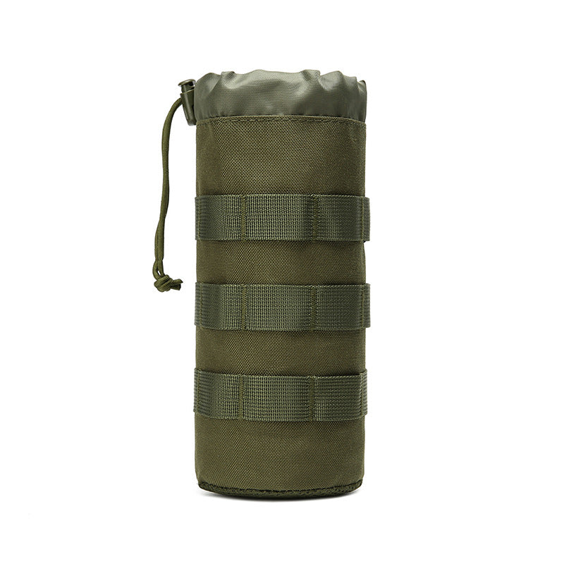 1000D Outdoor Mountaineering MOLLE Tactical Kettle Bag Travel Thermos Cup Kettle Bag 1.5L Water Cup Kettle Storage