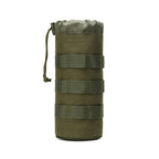 1000D Outdoor Mountaineering MOLLE Tactical Kettle Bag Travel Thermos Cup Kettle Bag 1.5L Water Cup Kettle Storage