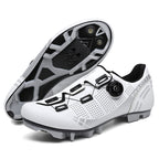 Road bike lock shoes hard bottom factory direct men's and women's mountain bike bicycle shoes lockless cycling shoes lock pedal suit
