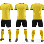 Football Uniform Suit for Men and Women, Adult Football Game Team Uniform, Kidsren's Training Uniform, Football Uniform, Custom Printed Number