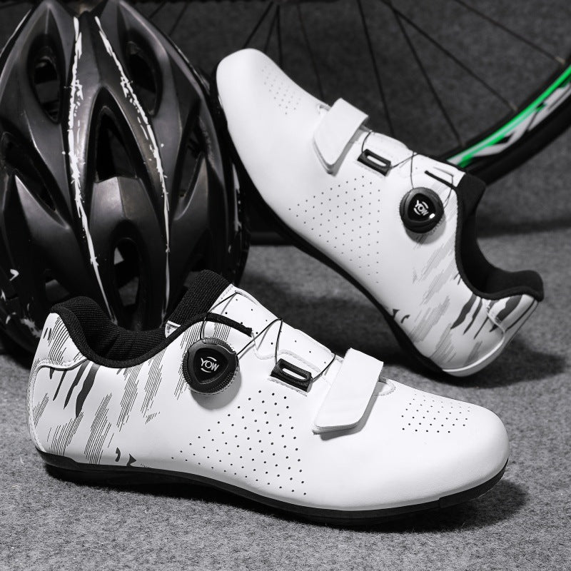 Cross-Border Foreign Trade Bicycle Shoes, Cycling Shoes, Men's and Women's Road Bike Lock Shoes, Mountain Bike Power-Assisted Shoes, Hard Sole Wholesale