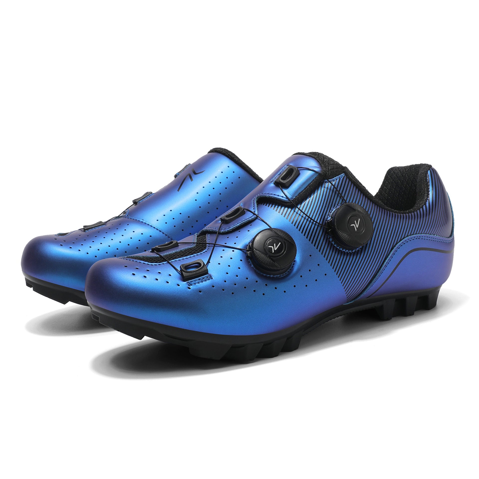 New Color Scheme Road Cycling Shoes, Outdoor Shoes with Locks, Mountain Biking Shoes, Power-Assisted Cycling Shoes, Summer Casual Non-Slip Shoes