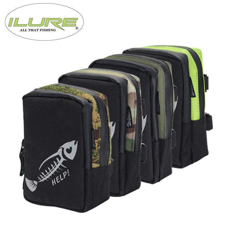 Ailuya fishing gear accessory bag storage packaging bait pendant bag wheel bag with compartment Luya bag cross-border