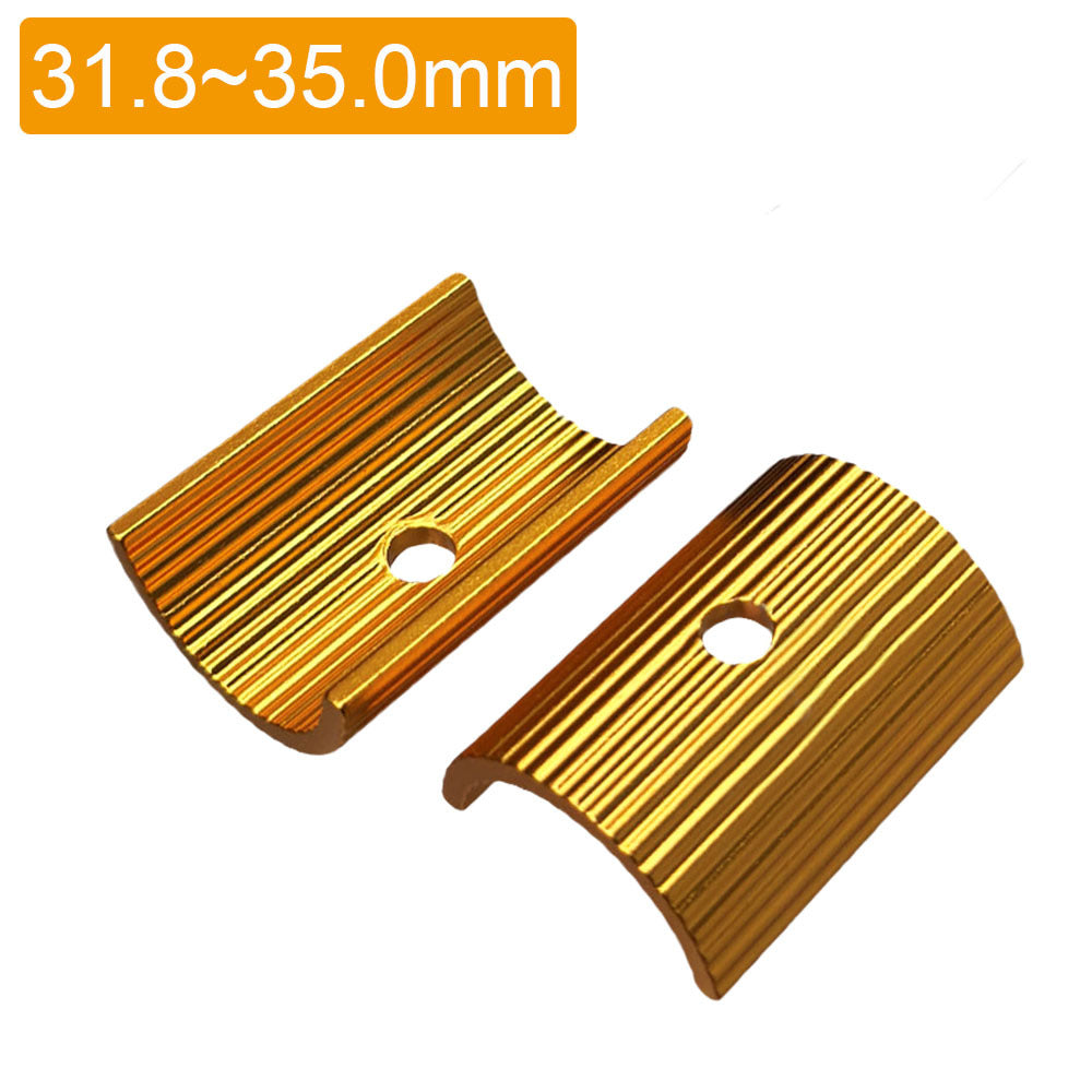 Bicycle handlebar conversion film 25.4 to 31. 8MM /31.8 to 35MM aluminum alloy handle vertical gasket reducer sleeve