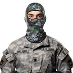 Cross Border Outdoor Camouflage Python Print Balaclava Hat Riding Headgear Summer Tactical Army Fan Face Cover