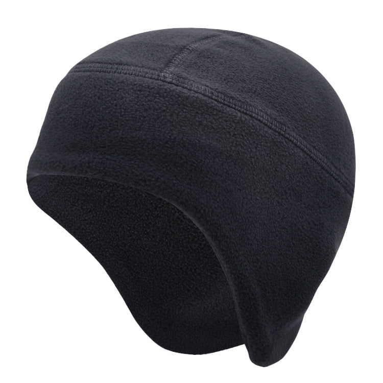 Outdoor riding skiing running ear protection cap polar fleece windproof cold warm cap bicycle lining ear cap