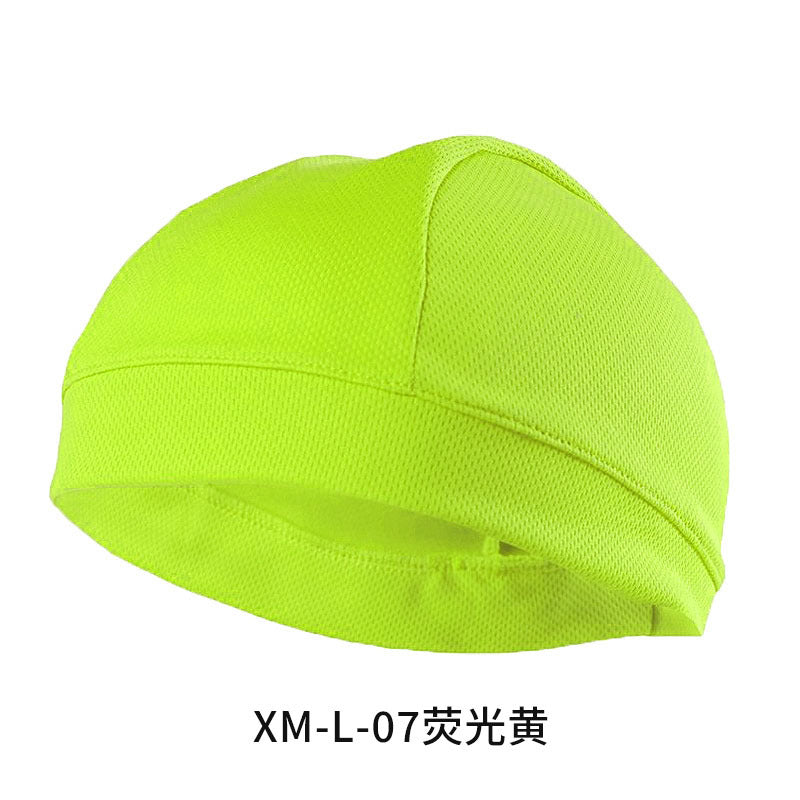 Summer Cycling Cap, Windproof and Sunproof Sports Hat, Head Cover, Bicycle and Motorcycle Liner, Breathable and Quick-Drying