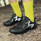 Self-Propelled Bicycle Road Mountain Cycling Shoes Men's Casual Flat Pedal Non-Locking Flat Bottom Locking Hard Bottom Women's Shoes Non-Locking Wholesale