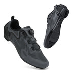 Self-Propelled Bicycle Road Mountain Cycling Shoes Men's Casual Flat Pedal Non-Locking Flat Bottom Locking Hard Bottom Women's Shoes Non-Locking Wholesale