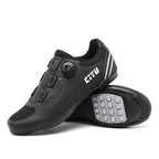 Bicycle shoes this year's new cross-border men's and women's couple's cycling shoes outdoor off-road lock shoes lock-free rubber shoes