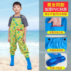 Children play water clothes play sand play water artifact kindergarten toys children's water pants beach toys waterproof anti-dirty clothes