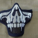 Tmc Second Generation Breathable Mouthguard Tactical Camouflage Iron Mesh Steel Wire V1 Protective Mask Mask Factory Direct Sale