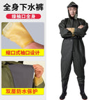Wholesale full body water pants outdoor wear-resistant one-piece wading pants fishing digging lotus root fishing