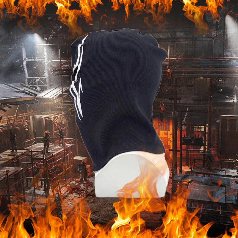 Cross-border manufacturers Halloween cs headgear call of duty personality ghost headgear windproof warm riding headgear mask