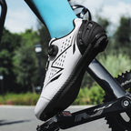 New Professional Cycling Shoes Men's Unlocked Mountain Bike Bicycle Shoes Road Bike Lock Shoes Unlocked Bicycle Women's Spring