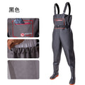 Anti-puncture Steel Bottom Double Knee-pads Water Pants Half-length Rain Pants Waterproof Clothes Catching Fish-catching Hooded Fishing Leather Fork Water Vent