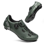 Road bike lock shoes hard bottom factory direct men's and women's mountain bike bicycle shoes lockless cycling shoes lock pedal suit