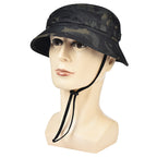 BENNI Hat Sun Protection Military Fan Tactical Hat Men's Outdoor Mountaineering Fisherman Hat Big-brimmed Sunshade Hat Round-brimmed Cowboy Hat