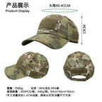New Mesh Camouflage Baseball Cap Military Tactical Outdoor Mountaineering Sun Hat with Velcro Sun Protection Cap Duckbill Cap