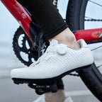 Cross-border supply of luminous color cycling shoes mountain road dual-use bicycle lock shoes professional mountain bike riding