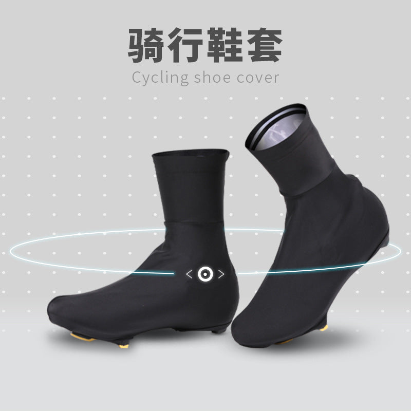 Xintown Solid Color Cycling Shoe Covers Lightweight Dustproof and Stain-Resistant Cycling Outdoor Sports Shoe Covers Bicycle Apparel