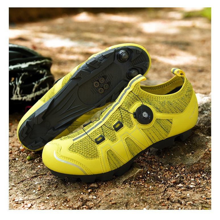 New Road Car Lock Shoes Summer Bike Shoes Men's Socks Sleeve Unlocked Cycling Shoes Breathable Mountain Bike Lock Shoes