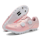 Cycling Shoes Outdoor Riding Shoes Non-Lock Rubber Sole Road Sole Mountain Sole Outdoor Cross-Border Popular Double Buckle Lock Shoes