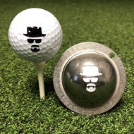 Golf ball scribing ball painting stainless steel variety of choice DIY tool 80 patterns optional