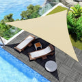 Cross-Border Canopy Tent Large Courtyard Sunshade Outdoor Camping Silver-Coated Triangular Canopy Pergola Awning