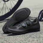 Cross-Border Foreign Trade Summer Breathable Mesh Cycling Shoes Cycling Shoes for Men and Women Road Bike Lock Shoes Bicycle Lock-Free Shoes