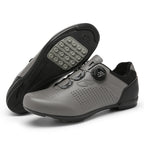 Bicycle Shoes, Cycling Shoes, Men's and Women's Road Bike Lock Shoes, Mountain Bike Assist Shoes, Hard-Soled, Lightweight, Breathable, Outdoor