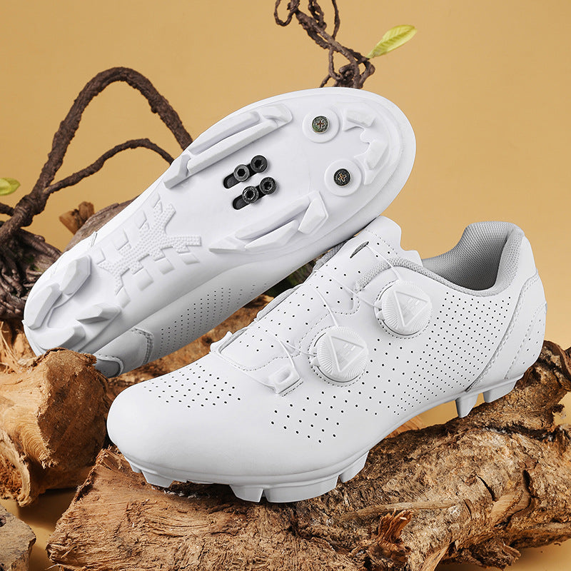Cross-Border Foreign Trade Bicycle Shoes, Cycling Shoes, Men's and Women's Road Bike Lock Shoes, Mountain Bike Spring and Summer Breathable Wholesale