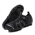 Cross-border plus size field mountain cycling shoes moped road lock shoes sports events bicycle high resistance lock shoes for men and women