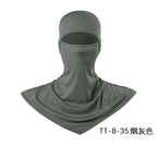 Summer Fishing Full Face Sun Protection Mask Outdoor Dustproof and Anti-Uv Hood Breathable Quick-Drying Sweat-Absorbent Cycling Hood