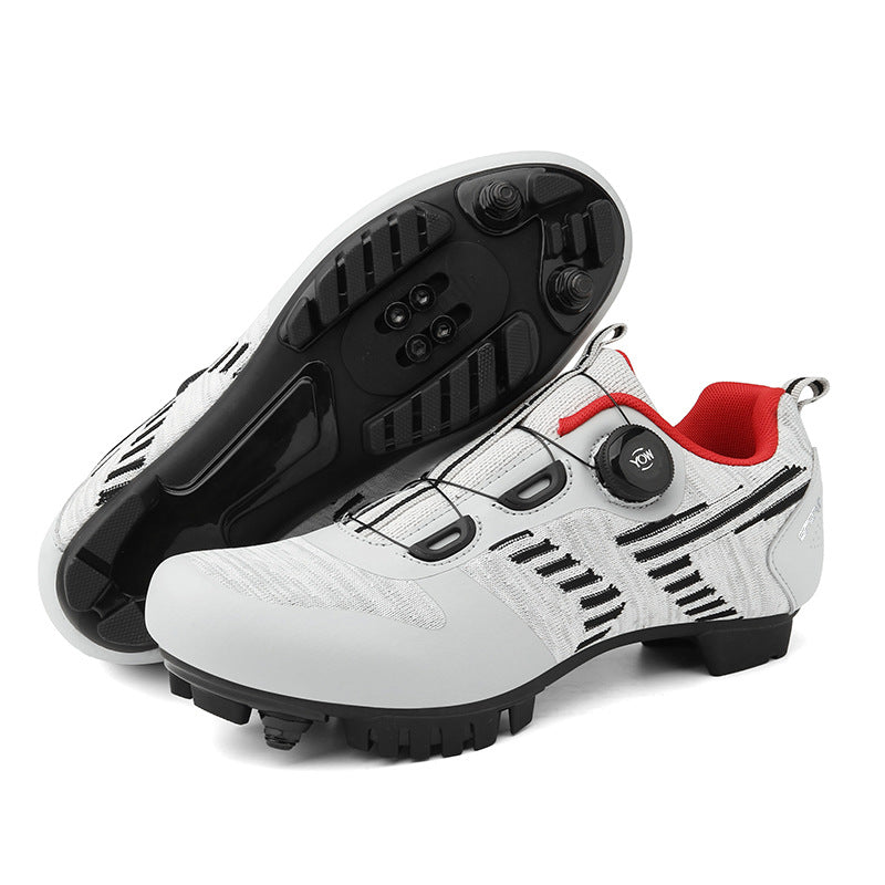 Cross-Border Foreign Trade Men's Shoes Swivel Buckle Cycling Shoes Couple Mountain Road Rubber Training Shoes New Factory Direct Sales