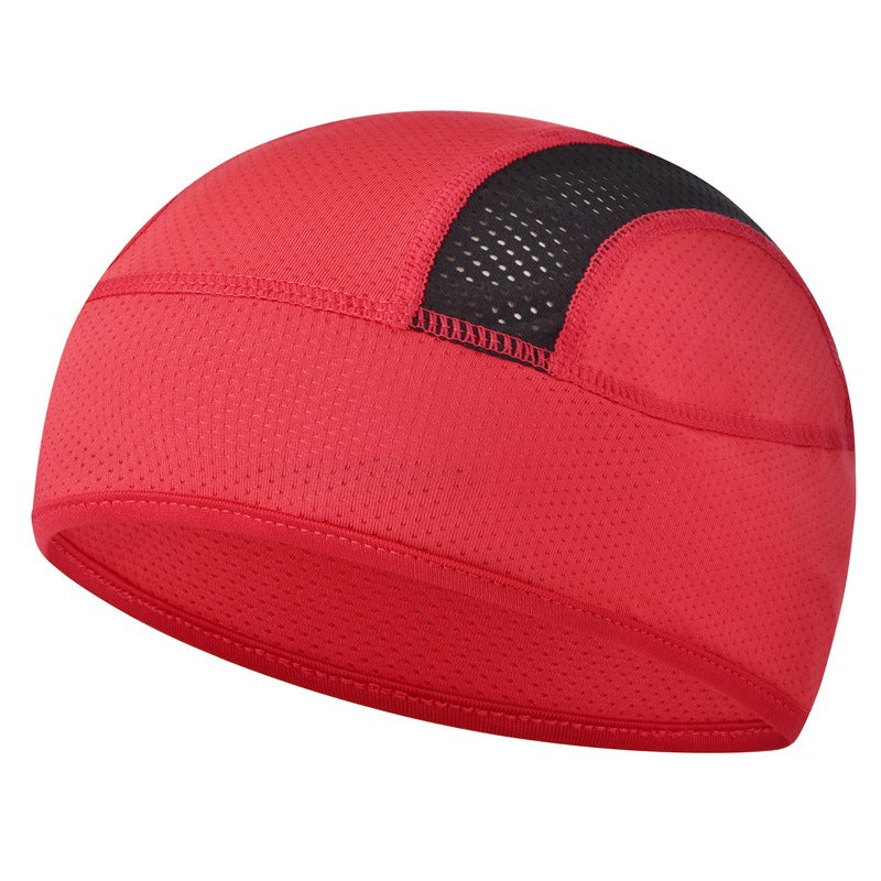 Summer Cycling Cap Mesh Cap Bicycle Motorcycle Helmet Lined Beanie Sweat-Absorbent and Quick-Drying Amazon Hot