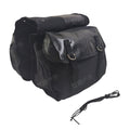 Multifunctional Bicycle Side Hanging Large Capacity Bag Motorcycle Electric Vehicle Rear Seat Cosmetics Bag Canvas Backpack