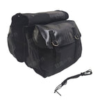 Multifunctional Bicycle Side Hanging Large Capacity Bag Motorcycle Electric Vehicle Rear Seat Cosmetics Bag Canvas Backpack
