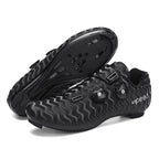 Factory direct road race outdoor cycling shoes double rotating buckle plus size foreign trade lock cycling shoes