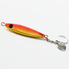 Spanish mackerel iron plate small fat man iron plate luya bait speed sink with sequin hook mackerel cannonball yellow bonito sea fishing shore throwing boat fishing